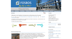 Desktop Screenshot of fos-bos-traunstein.de