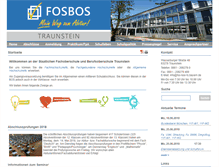 Tablet Screenshot of fos-bos-traunstein.de